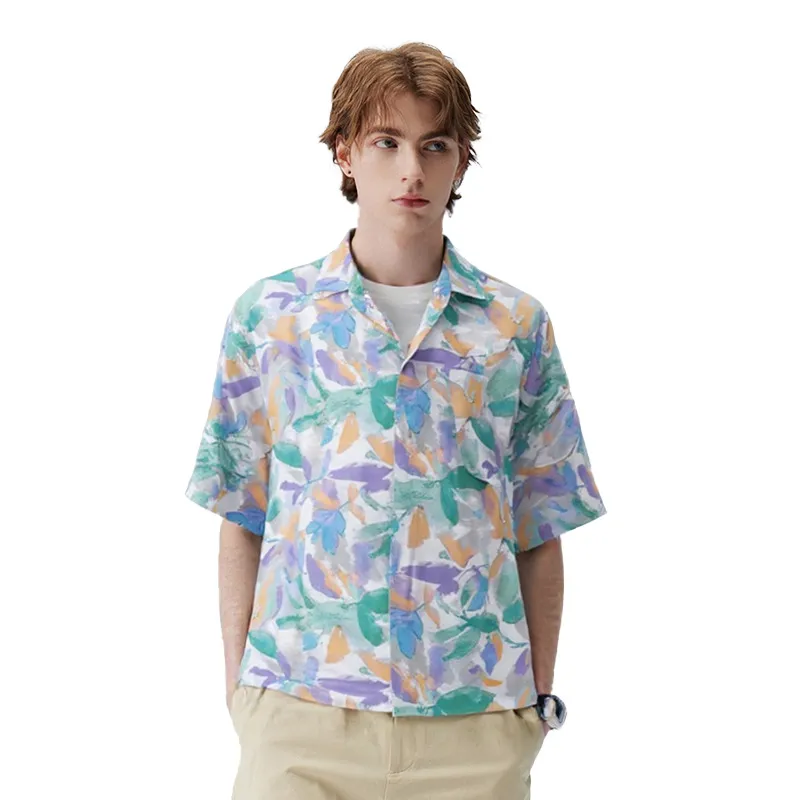 MAURRGOOU Shirt Unisex Multicolor-2