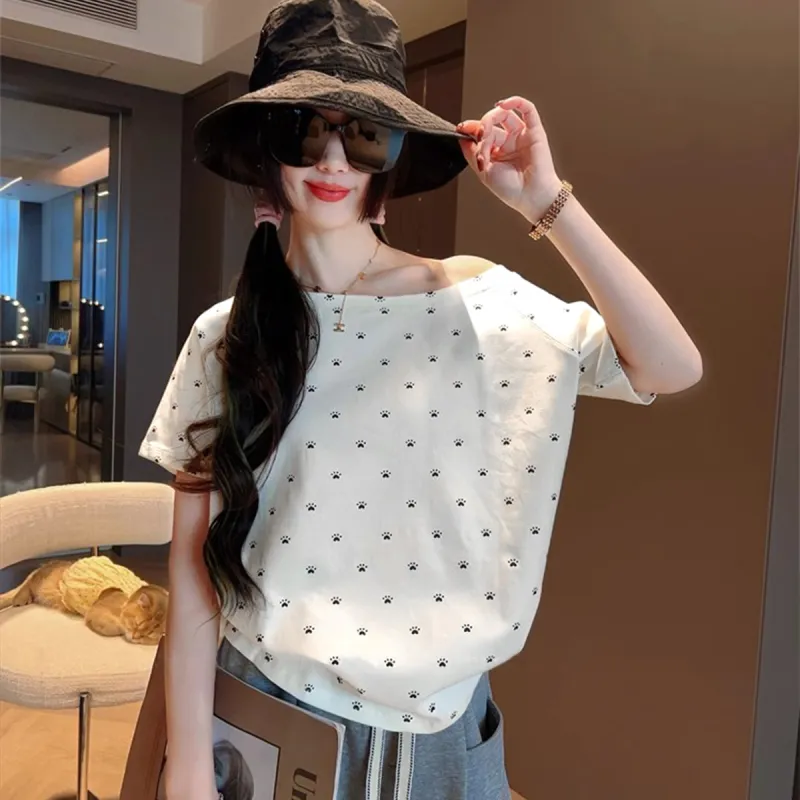HANDAIWEI Raglan Sleeve T Shirt Women's-2