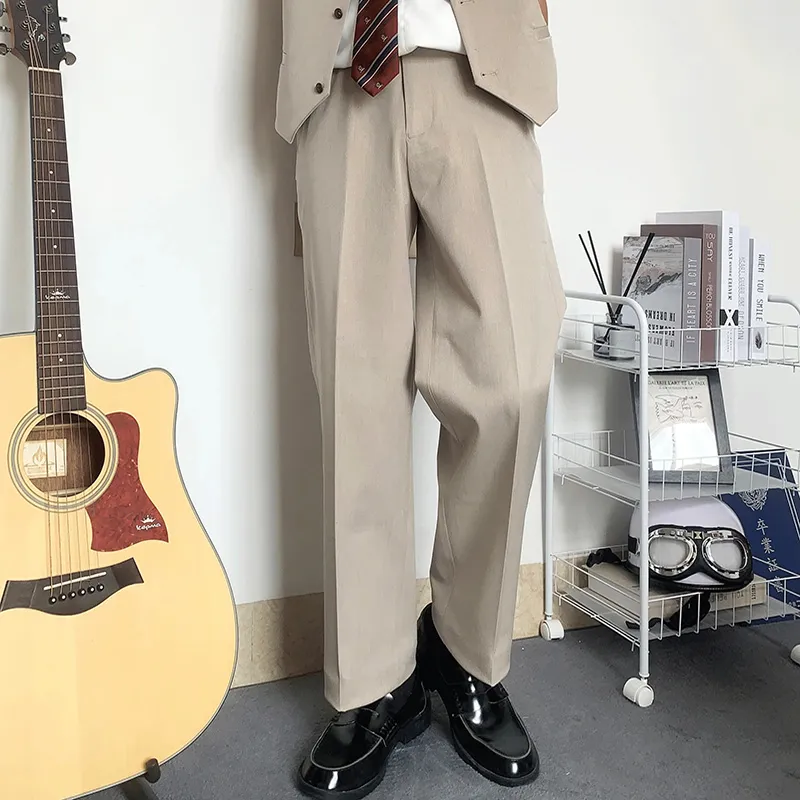 MUCUNSHU Suit Trousers Men-8