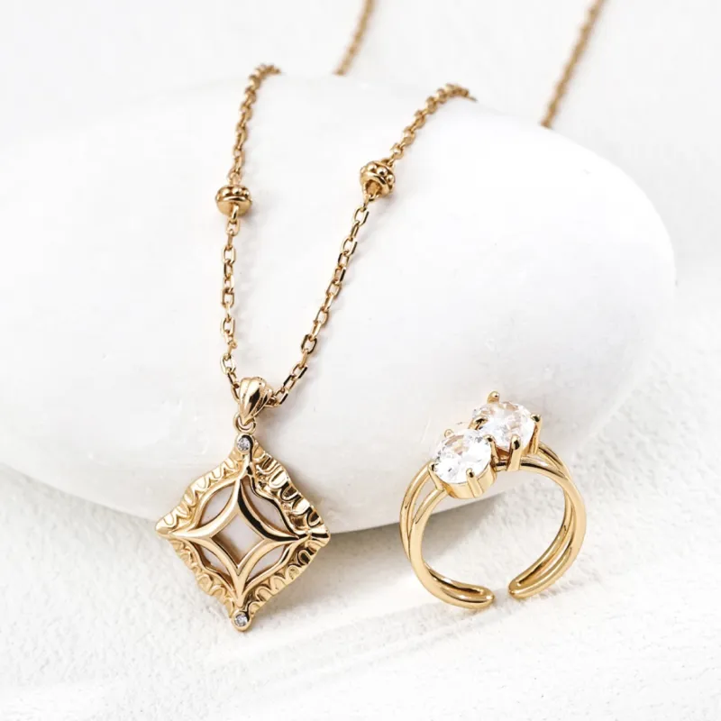 GL GEMLOVE S925 Silver Rings Women's-1