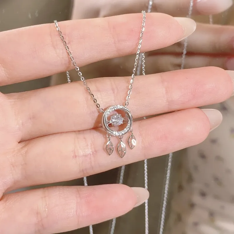 GL GEMLOVE S925 Silver Necklaces Women's-2