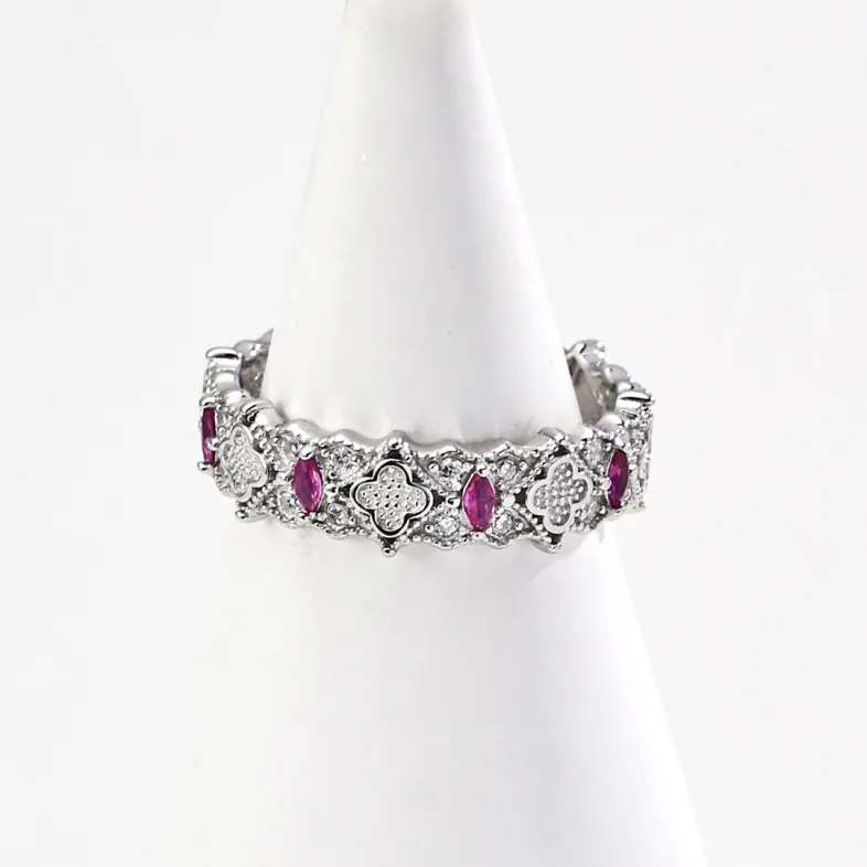 GL GEMLOVE S925 Silver Rings Women's-5