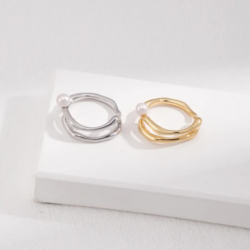 GL GEMLOVE S925 Silver Rings Women's-6