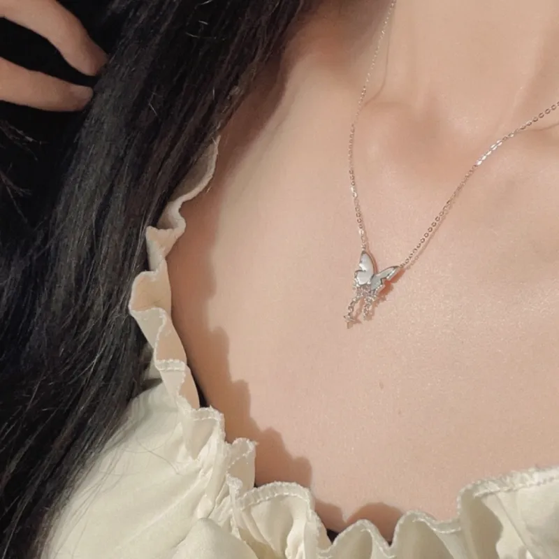 GL GEMLOVE S925 Silver Necklaces Women's-2