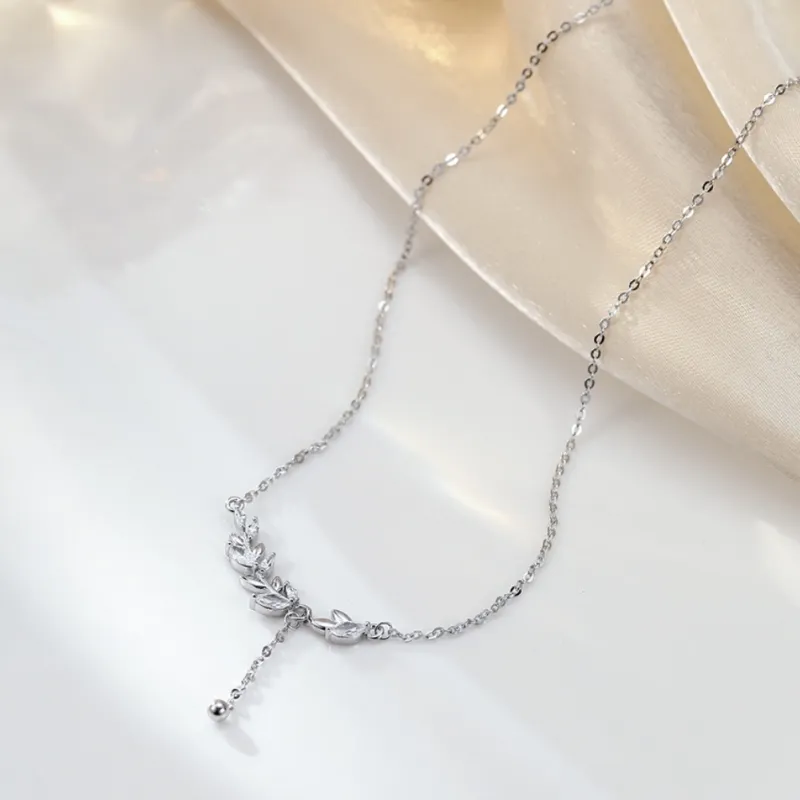 GL GEMLOVE S925 Silver Necklaces Women's-2