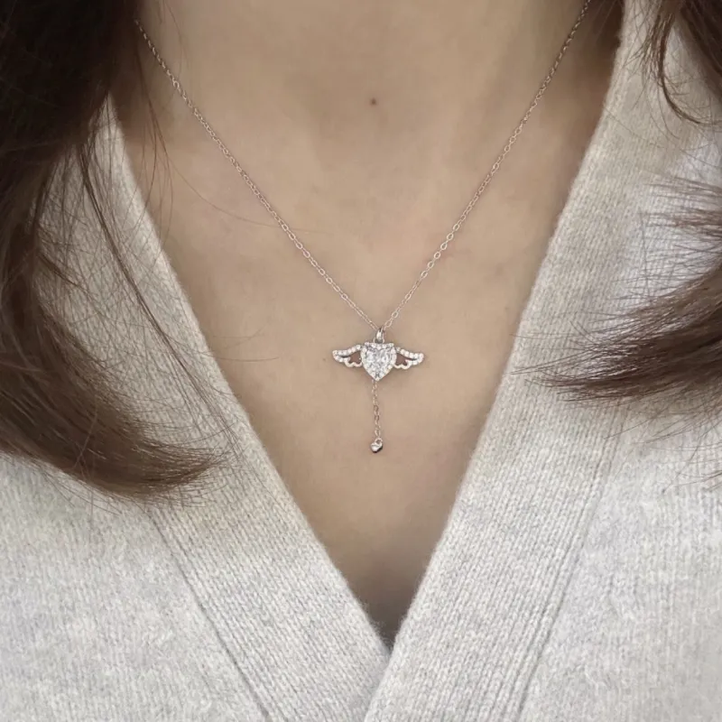 GL GEMLOVE S925 Silver Necklaces Women's-1