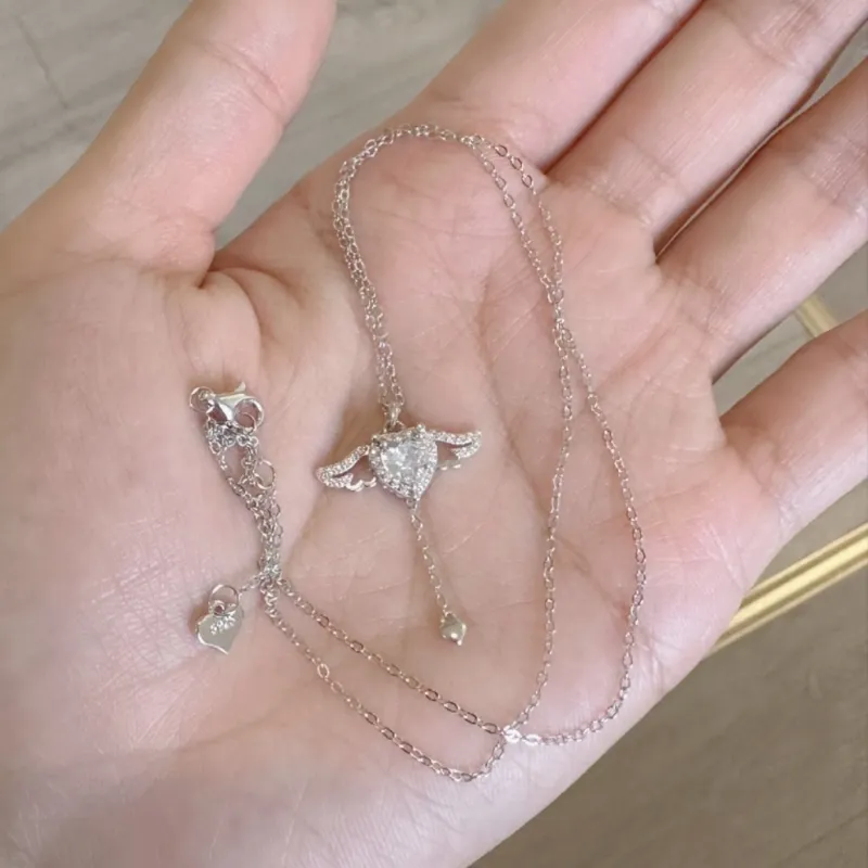 GL GEMLOVE S925 Silver Necklaces Women's-2