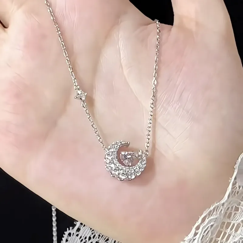 GL GEMLOVE S925 Silver Necklaces Women's-2