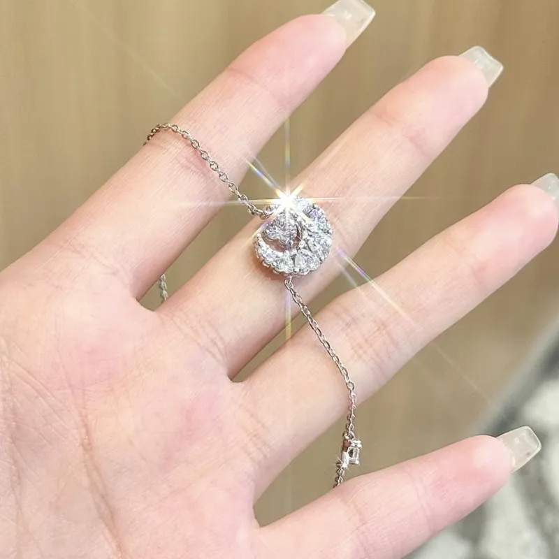 GL GEMLOVE S925 Silver Necklaces Women's-1