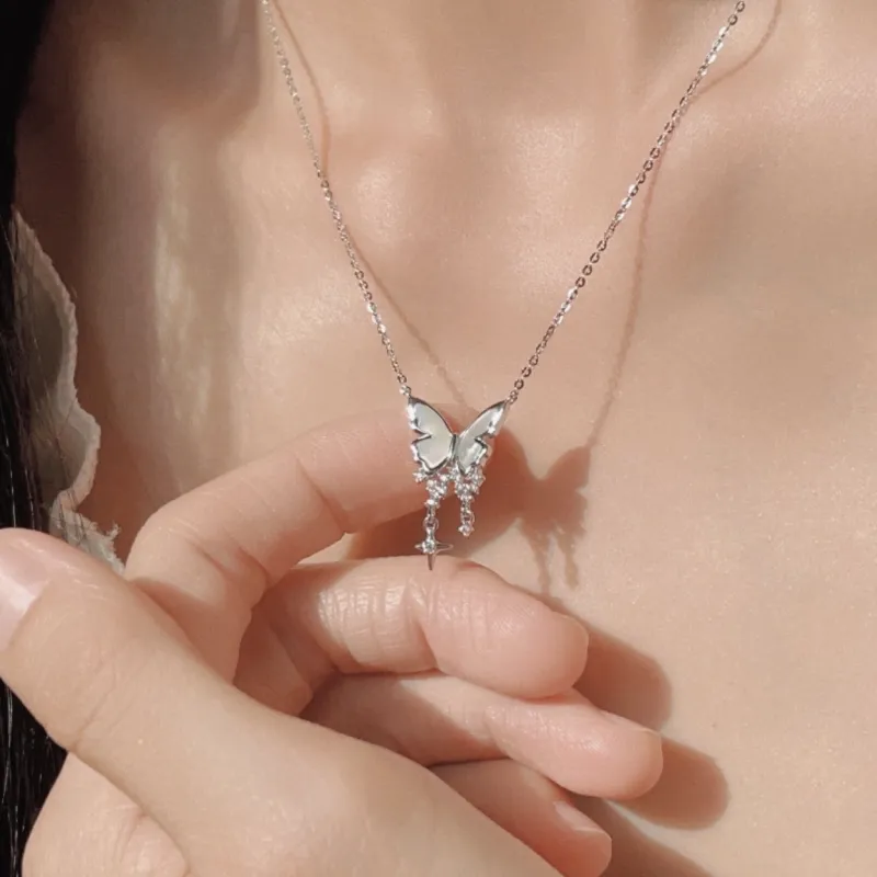 GL GEMLOVE S925 Silver Necklaces Women's-1