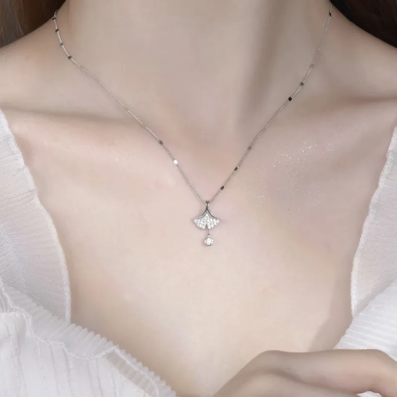 GL GEMLOVE S925 Silver Necklaces Women's-1