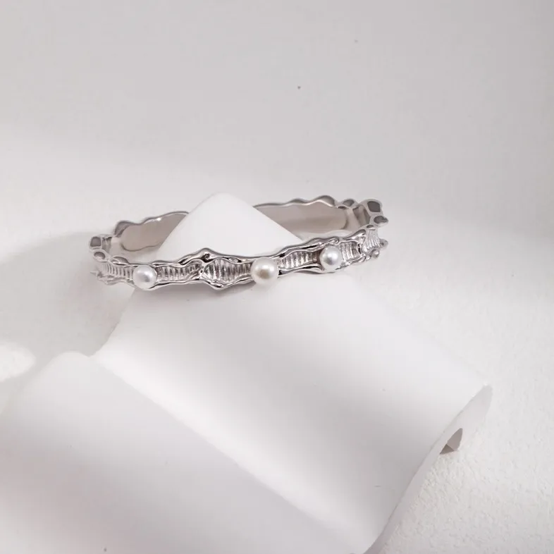 GL GEMLOVE S925 Silver Bangles Women's-6