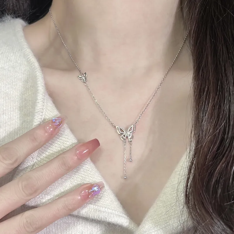 GL GEMLOVE S925 Silver Necklaces Women's-6