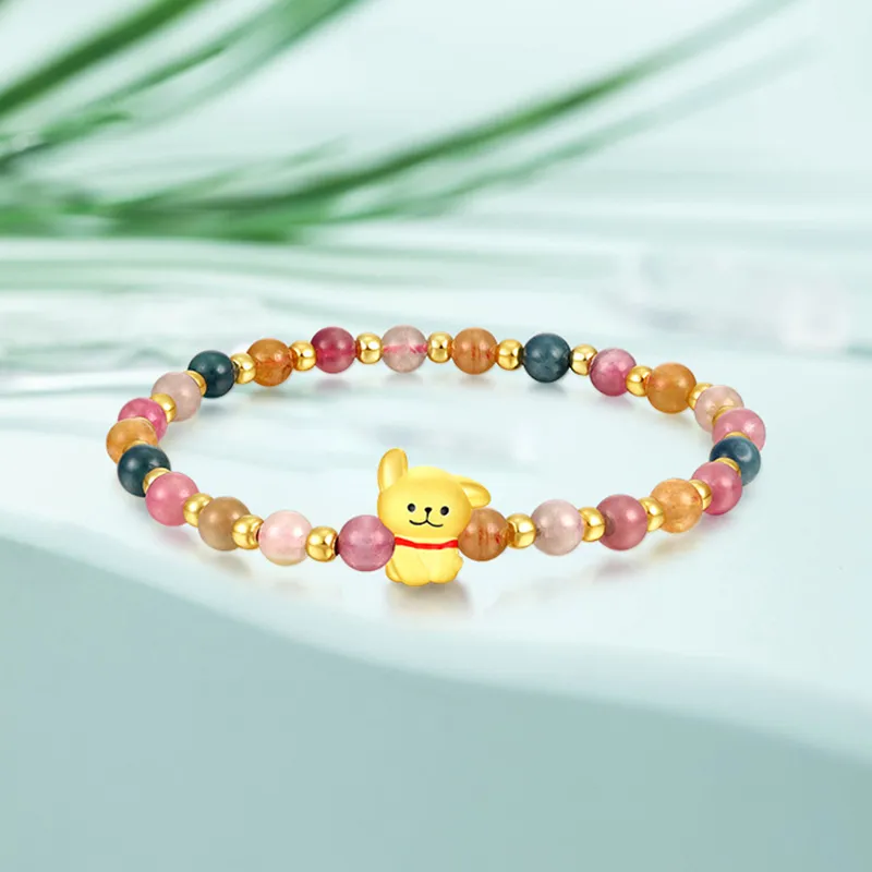 HAPPY ELF Gold Bracelet Unisex-5
