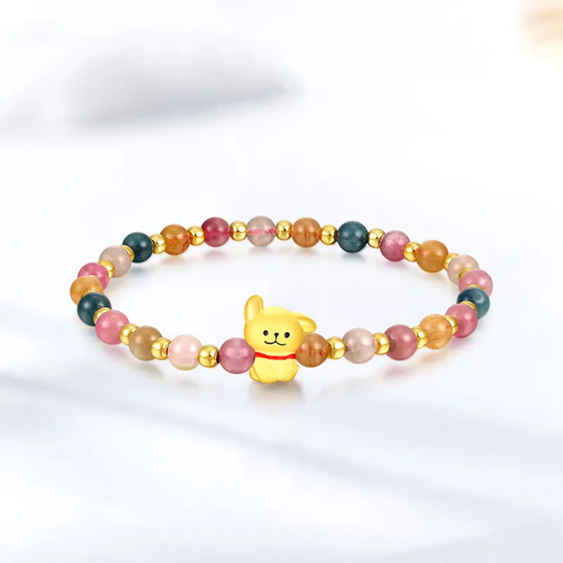 HAPPY ELF Gold Bracelet Unisex-1