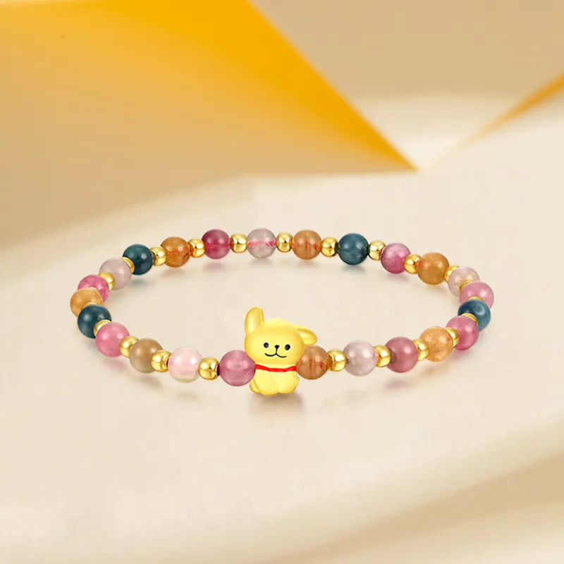 HAPPY ELF Gold Bracelet Unisex-3