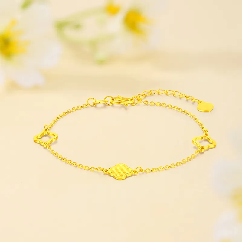 HAPPY ELF Gold Bracelet Unisex-4