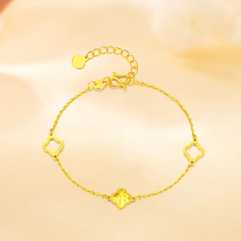 HAPPY ELF Gold Bracelet Unisex-5