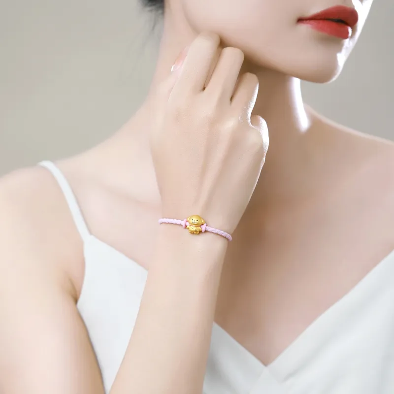 HAPPY ELF Gold Bracelet Unisex-3
