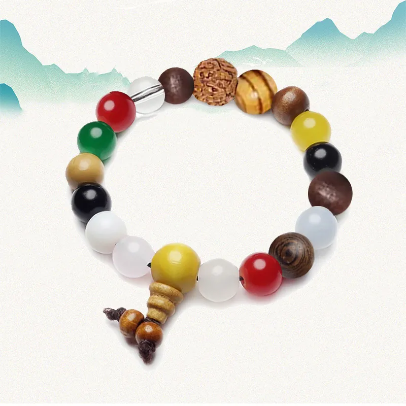 Blooming Petals King Kong Bodhi Seeds Bracelets Unisex-1