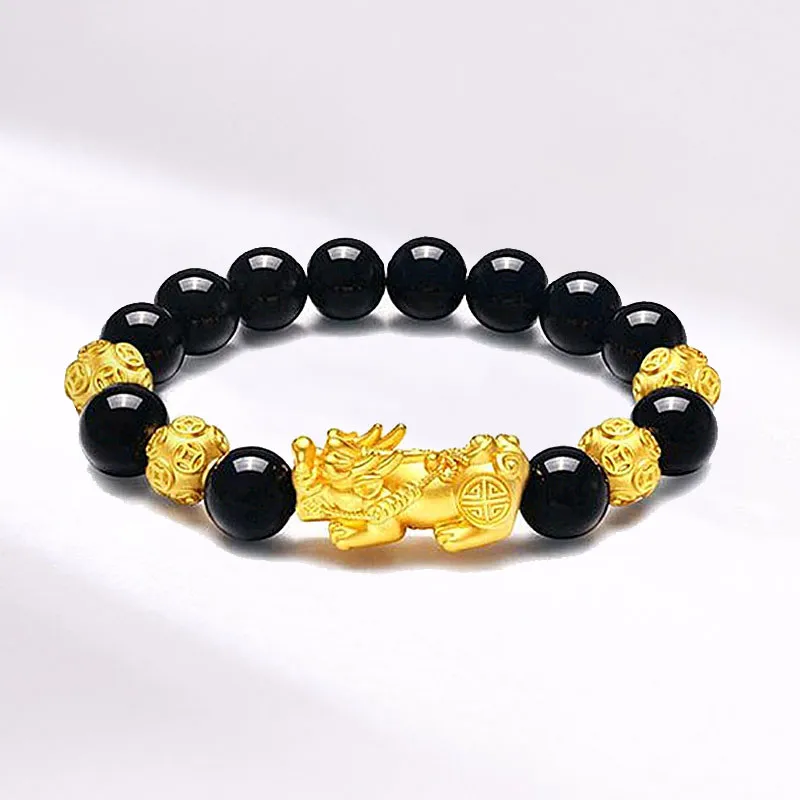 Blooming Petals Ebony Bracelets Unisex-1