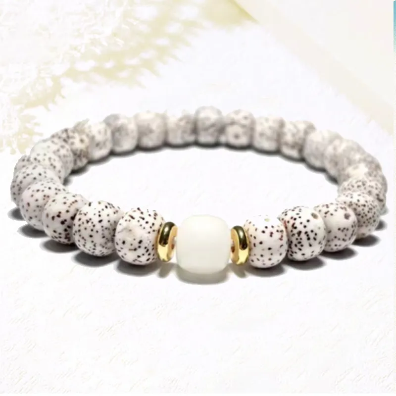 Blooming Petals Star Moon Bodhi Seeds Bracelets Unisex-2