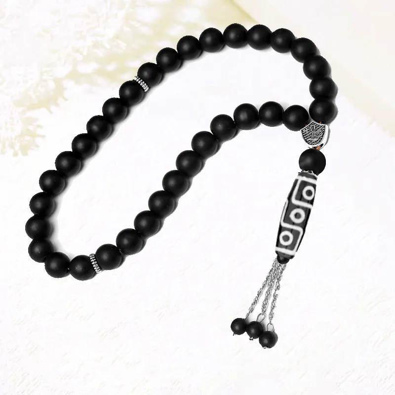 Blooming Petals Ebony Bracelets Unisex-2