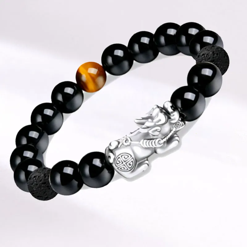 Blooming Petals Ebony Wooden Bracelets Unisex-3