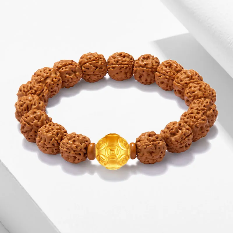 Blooming Petals King Kong Bodhi Seeds Bracelets Unisex-2