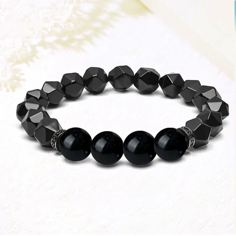 Blooming Petals Ebony Bracelets Unisex-2