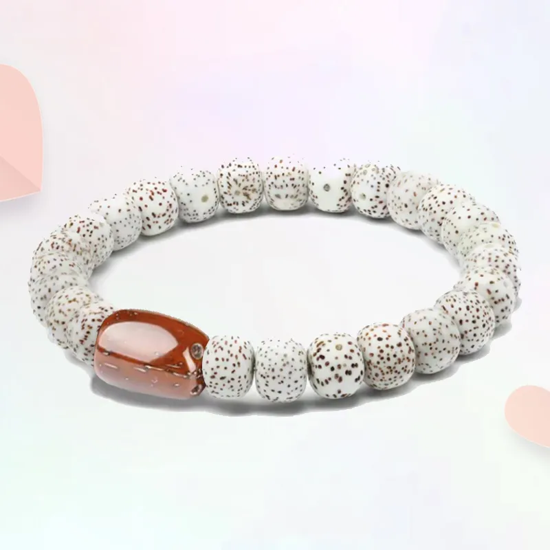 Blooming Petals Star Moon Bodhi Seeds Bracelets Unisex-3