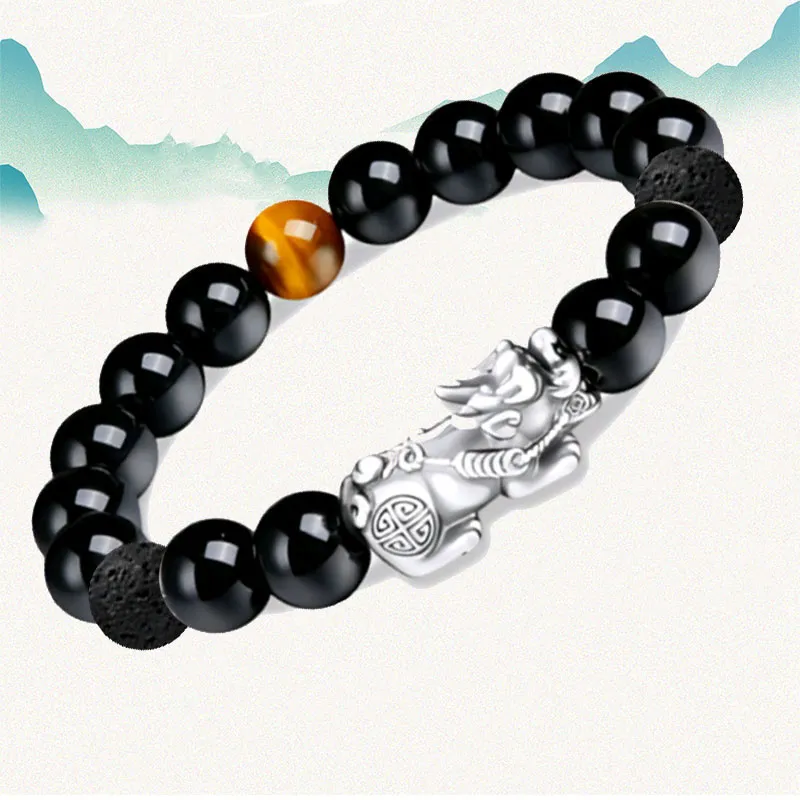 Blooming Petals Ebony Wooden Bracelets Unisex-2
