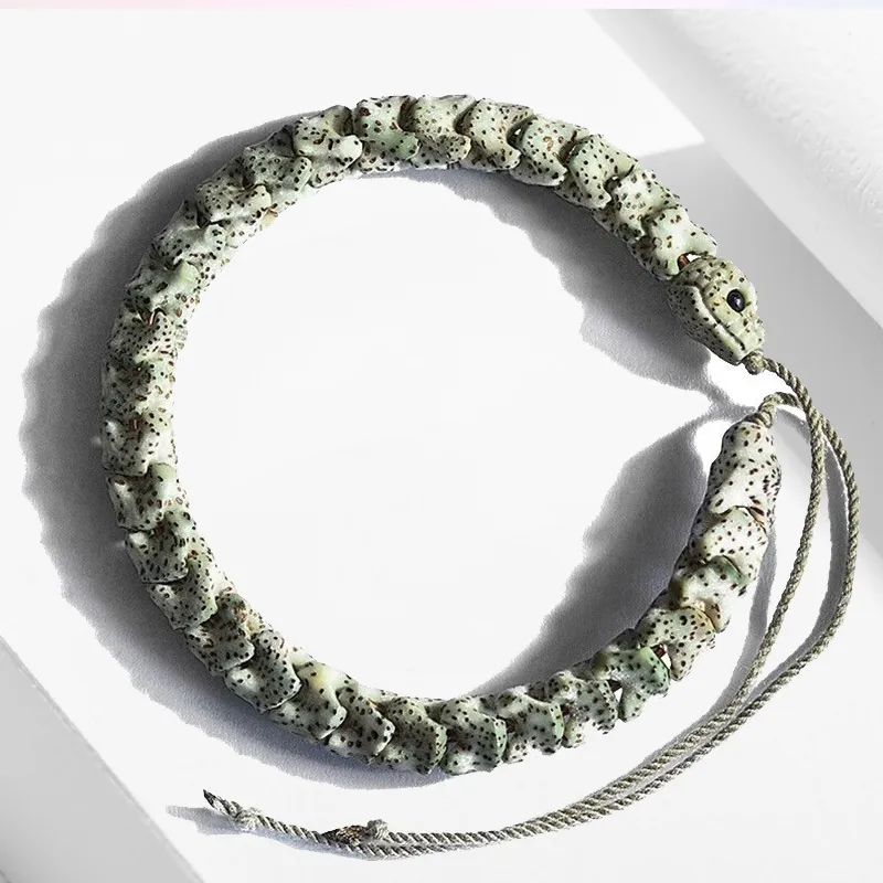 Blooming Petals Star Moon Bodhi Seeds Bracelets Unisex-3