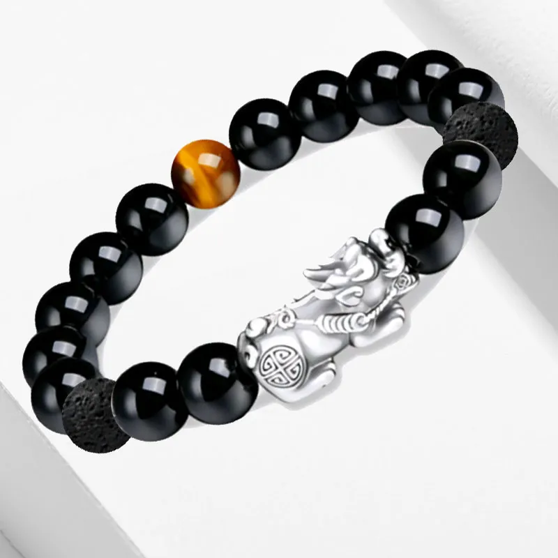 Blooming Petals Ebony Wooden Bracelets Unisex-4
