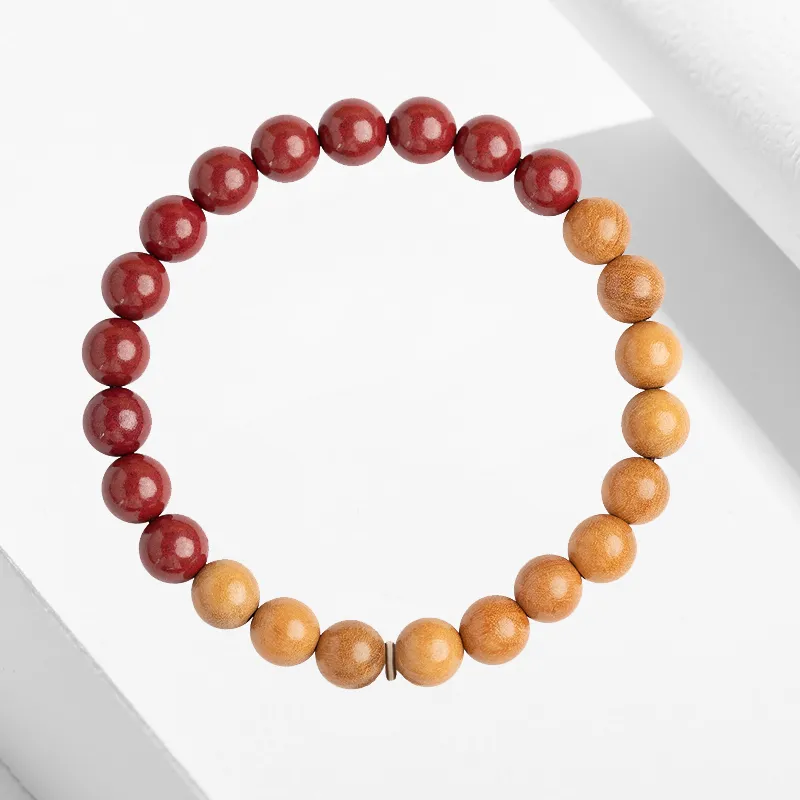 Blooming Petals Peachwood Bracelets Unisex-2