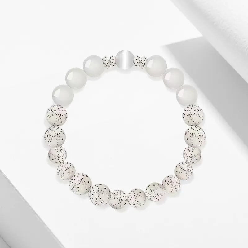 Blooming Petals Star Moon Bodhi Seeds Bracelets Unisex-4