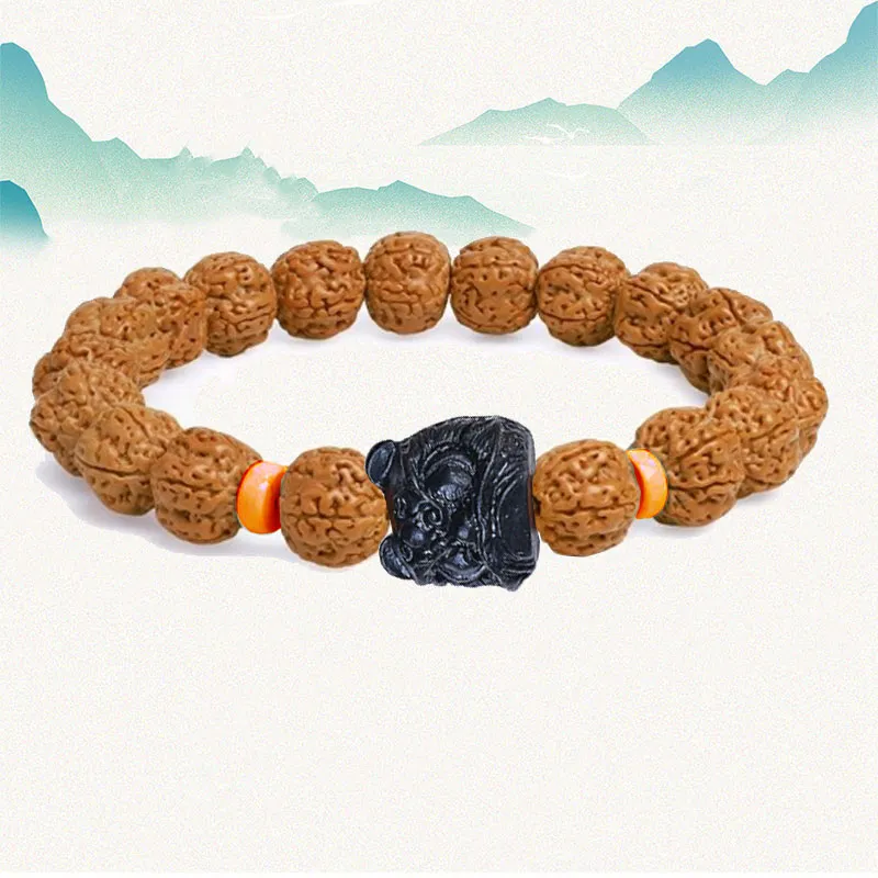 Blooming Petals King Kong Bodhi Seeds Bracelets Unisex-5