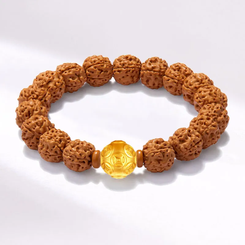 Blooming Petals King Kong Bodhi Seeds Bracelets Unisex-1