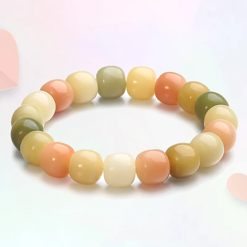 There Is You In The Long World Bodhi Seed Fashion Beaded Bracelet Unisex-4