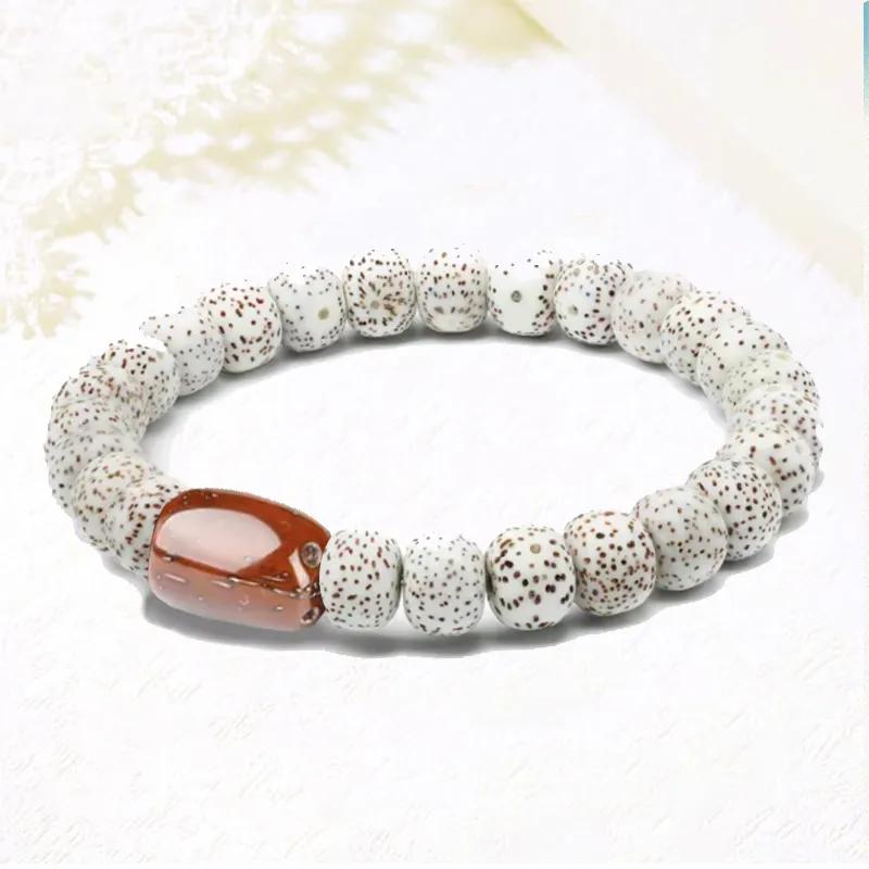 Blooming Petals Star Moon Bodhi Seeds Bracelets Unisex-1