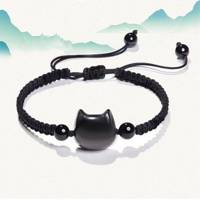 Blooming Petals Colored Glaze Rope Bracelets Unisex-1