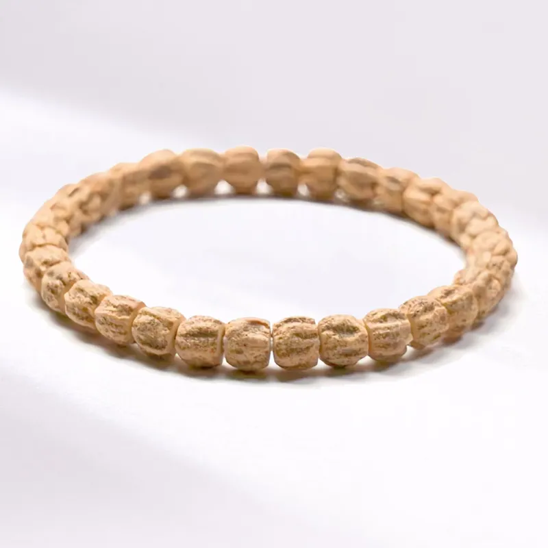 Blooming Petals Cacumen Platycladi Seeds Bracelets Unisex-4
