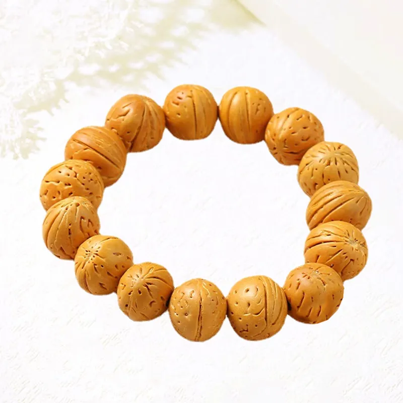 Blooming Petals Peach Pit Bracelets Unisex-1