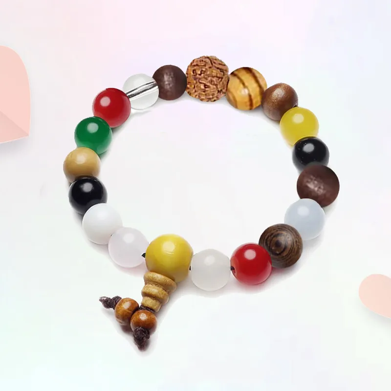 Blooming Petals King Kong Bodhi Seeds Bracelets Unisex-3