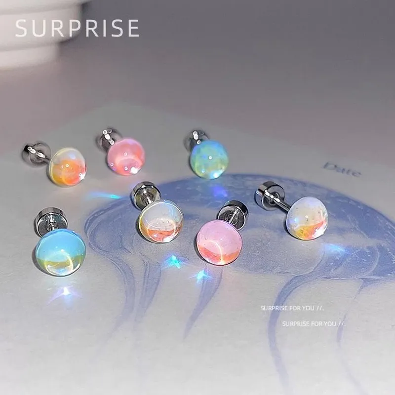 Blooming Petals Alloy/Zircon Stud Earrings Unisex-7