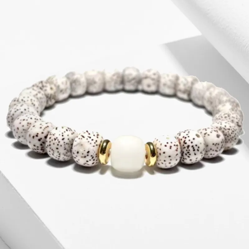 Blooming Petals Star Moon Bodhi Seeds Bracelets Unisex-4