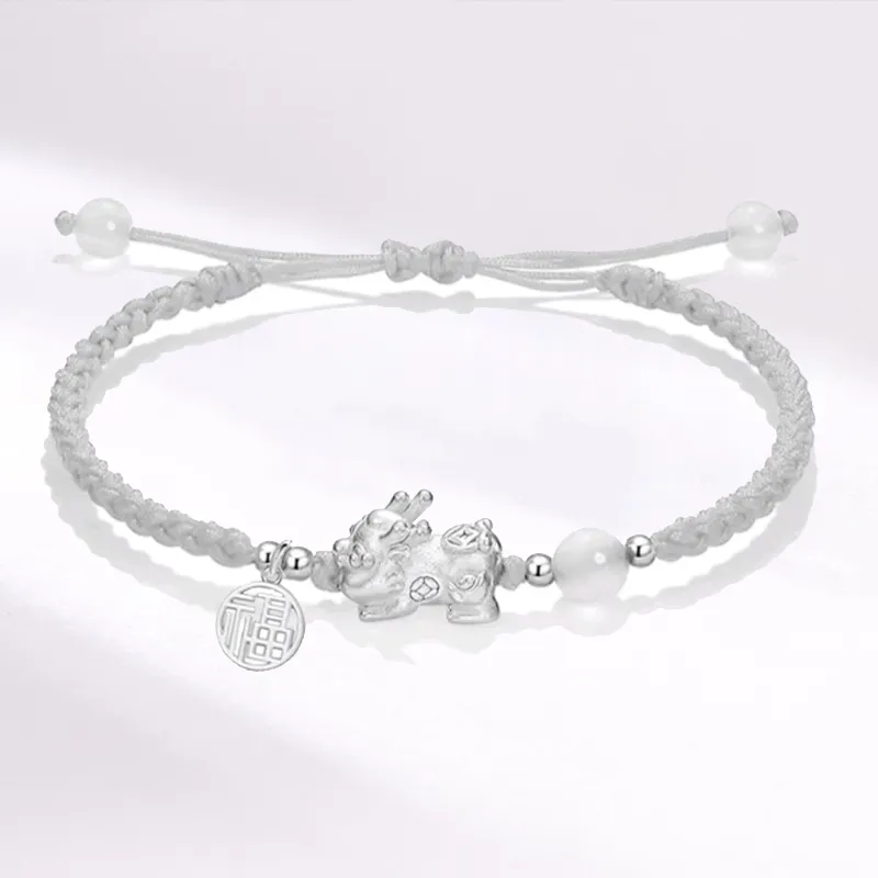 Blooming Petals Alloy Rope Bracelets Unisex-3