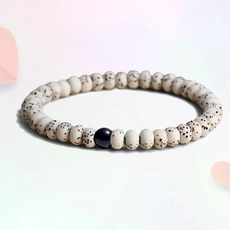 Blooming Petals Star Moon Bodhi Seeds Bracelets Unisex-3