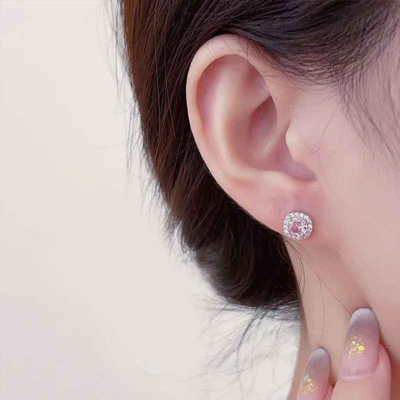 Blooming Petals Alloy Stud Earrings Unisex-3