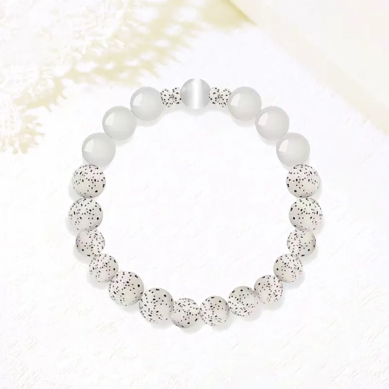 Blooming Petals Star Moon Bodhi Seeds Bracelets Unisex-3